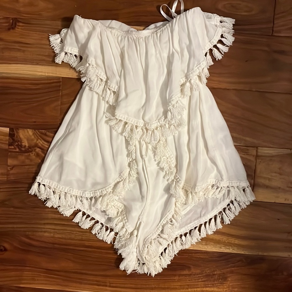 Strapless Romper